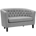 thumbnail image 5 of Modway Prospect 2 Piece Upholstered Fabric Loveseat and Armchair Set in Light Gray, 5 of 7