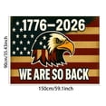 thumbnail image 3 of Win s Way USA 250th Anniversary Flag 1776-2026 American Independence Celebration Banner, 3 of 6