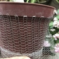 thumbnail image 4 of 1 Gallon Root Guard Gopher Proof Wire Basket Mole and Vole Mesh Wire Baskets Underground Stainless Steel Wire for Plants (4 Pcs, 10x9 inch), 4 of 9