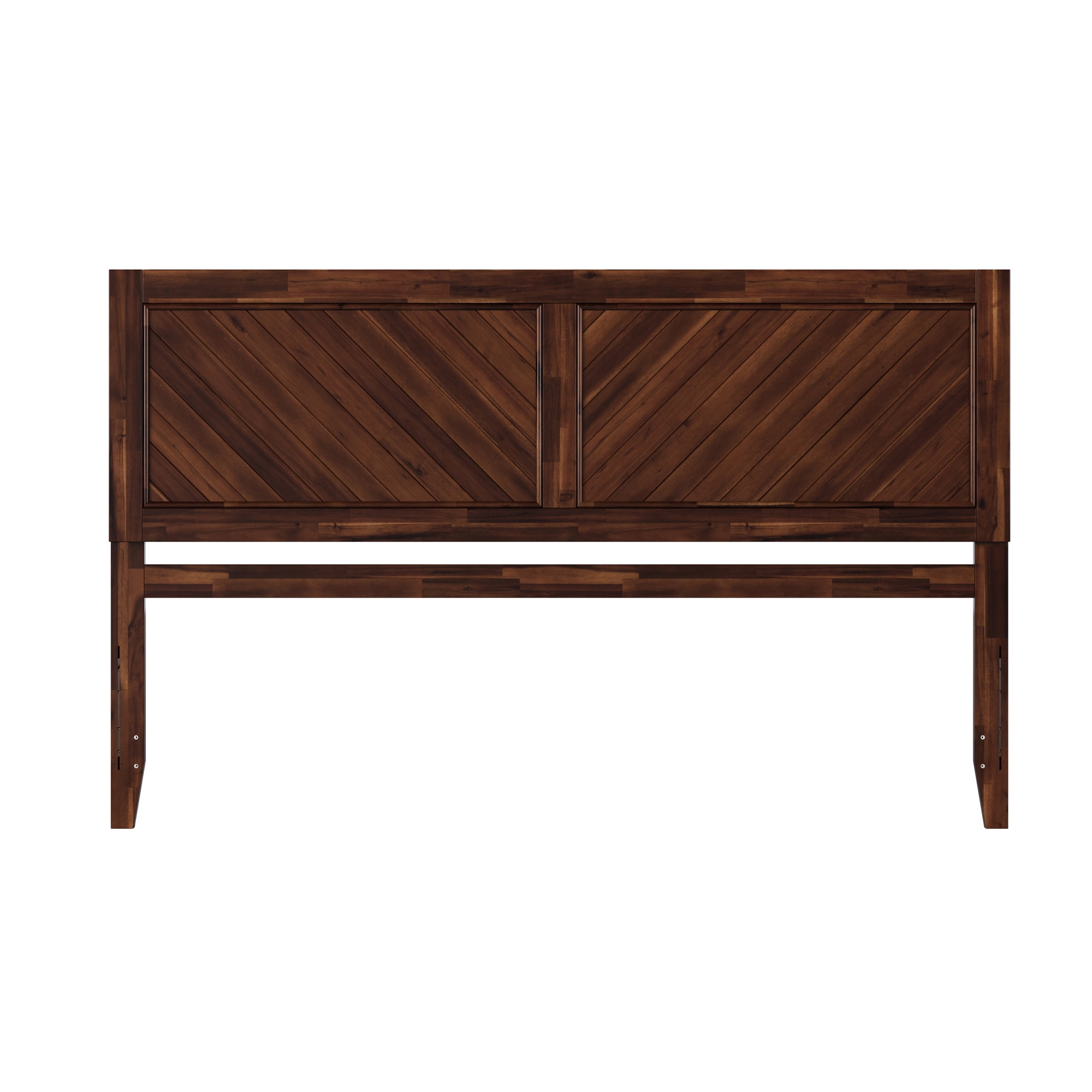 AFI Canyon Barnwood Wood Rustic Farmhouse Headboard, King