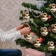 thumbnail image 5 of mfyjkho Juego de adornos de bellota de 4 pulgadas, adornos para árbol de Navidad, decoración navideña para el hogar, 6 piezas, 5 of 6