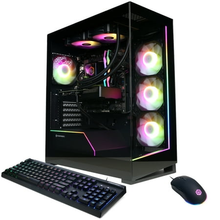 CyberPowerPC Gamer Supreme Gaming PC, Intel Core Ultra 7 265F, NVIDIA GeForce RTX 5070 12GB, 32GB DDR5, 2TB SSD, SLC8960CPGV19