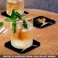 thumbnail image 3 of 3drose, Tropical Bird of Paradise, Set of 4 Coasters - Soft, 3 of 7