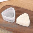 thumbnail image 1 of Juego de 2 o 4 moldes para hacer sushi, moldes triangulares para hacer bolas de arroz onigiri, prensa para alimentos, kit para hacer sushi, accesorios japoneses para bento y sushi, 1 of 3