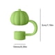thumbnail image 3 of 2pc Pumpkin Straw Cover Dirt Cap Decoration Personalized Pumpkin Shape Decoration Straw Cup, 3 of 6