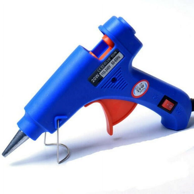 NEWACALOX 20W Hot Melt Glue Gun Mini Glue Gun Kit with 20Pcs