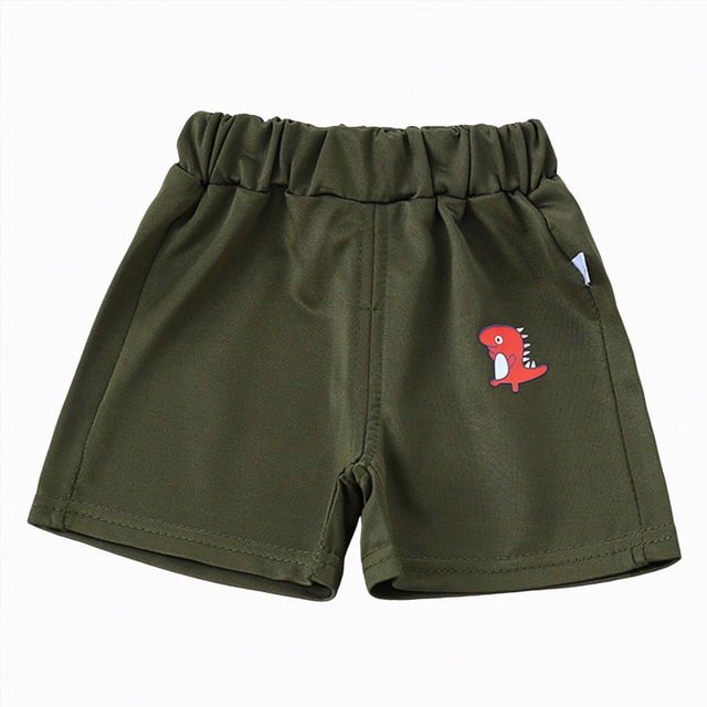 Kogui Short pour Bébé Garçon Short Cargo Léger Enfant Short à Cordon Enfants Short de Randonnée 2t 3t (AG,2-3 Ans)