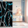 thumbnail image 3 of Erosebridal Animal Print Shower Curtain 72Wx78L,Chic Leopard Bath Curtain, 3 of 5