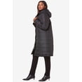 thumbnail image 3 of Roaman's Women's Plus Size 2-In-1 Puffer And Faux Fur Coat, 3 of 6