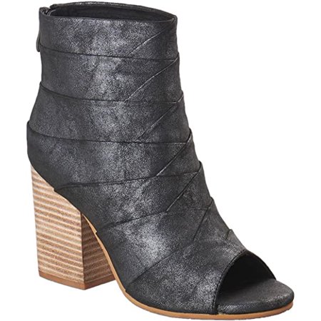 

Antelope Women s 794 Metallic Leather Solid Cross Bands Sandals Black Size EU 37
