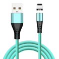 thumbnail image 1 of Cable de carga magnética Cable de cargador de imán de silicona líquida Cable Usb para iPhone Micro USB Tipo C Cable de carga de teléfono móvil Tan Jianjun unisex, 1 of 2