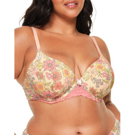 Adore Me Nare Contour Full Coverage Women's Bra Plus Sizes