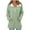 01 Green, variant on Half Zip Oversized Hoodies for Women Long Sleeve Loose Sweatshirts Pullover Casual Hooded Tunic Tops with Pocket