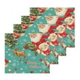 thumbnail image 2 of BZSMCE Towel Cotton Face Towel Soft Hand Towels Fashion Vintage Christmas Cheer Pattern, 2 of 9