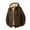 Brown, variant on KHONTS Sherpa Hoodies for Men Zip up Winter Lined Hooded Sweatshirt Heavyweight Warm Jackets Brown XL