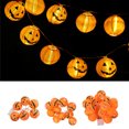 thumbnail image 4 of Halloween Pumpkin Lights Lanterns Battery Powered Pumpkin String lights lanterns Lights LED Lights String, 4 of 8