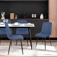 thumbnail image 2 of Set de 4 Sillas Comedor Cómodas, Color Azul, 2 of 5