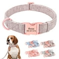 thumbnail image 6 of Didog Tweed Personalized Dog Collar & Leash set with Custom Name Engraved Adjustable, 6 of 6