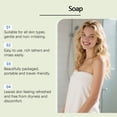 thumbnail image 5 of Tea Tree Oil Antibacterial Soap Bar for Face and Body, Natural Purifying Cleansing Block for Acne, Gentle Antiseptic Wash for Oily Skin, 100g Wrap for Daily Bath, 5 of 8