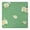 Blossom Daisy Flowers, variant on Fitted Square Tablecloth with Elastic Edge, Water-Resistant Polyester Cover with Daisy Floral Pattern, Fits 34x34 Inch