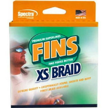 FINS Windtamer Spectra Braided Fishing Line - 1500 Yards, Low-Vis Pink, Great For Saltwater Inshore Casting