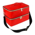 thumbnail image 4 of Organizador de esmalte de uñas Strade Fareast Limited doble capa rojo, 4 of 8