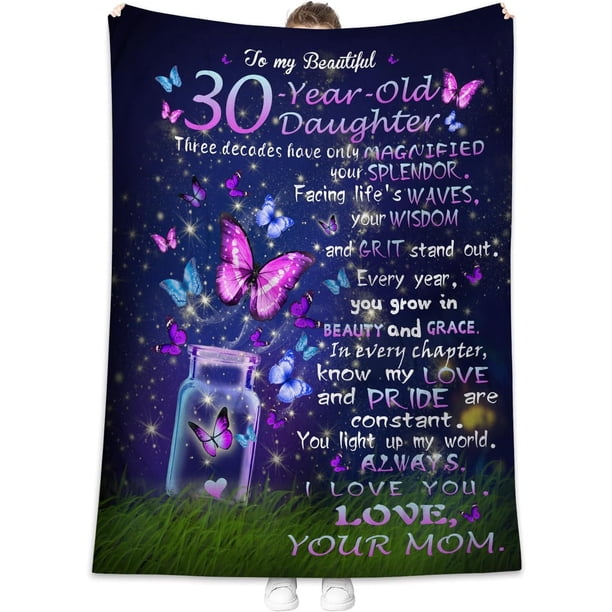 LHSHID 18th Birthday Gifts for Girls Gifts for 18 Year Old Girl 18 Year Old Girl Birthday Gifts Blanket 18 Birthday Gifts for Girls 18th Birthday Gifts Daughter Birthday Gift 50x60in