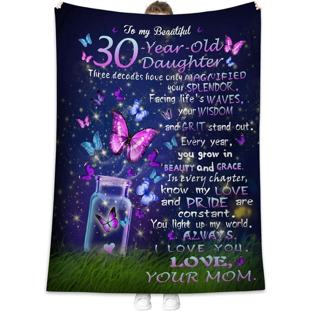 LHSHID 18th Birthday Gifts for Girls Gifts for 18 Year Old Girl 18 Year Old Girl Birthday Gifts Blanket 18 Birthday Gifts for Girls 18th Birthday Gifts Daughter Birthday Gift 50x60in