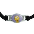 thumbnail image 2 of Sesame Street Vintage Big Bird Novelty Suede Leather Metal Bracelet, 2 of 4