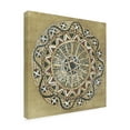 thumbnail image 2 of Trademark Fine Art 'Woven Round I' Canvas Art by Chariklia Zarris, 2 of 3