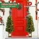thumbnail image 2 of Costway Árbol de Navidad en maceta preiluminado, decoración de entrada Artificial con 3 modos de iluminación, 1 unidad, 120 cm, 2 of 5