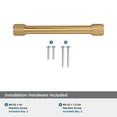 thumbnail image 4 of Amerock Faraday 5-1/16 inch (128mm) Center-to-Center Champagne Bronze Cabinet Pull, 4 of 6