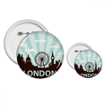 thumbnail image 1 of Britain UK London Eye silueta Reino Unido Insignia insignia botón diseño conjunto, 1 of 3