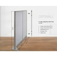 thumbnail image 3 of GOF 66"W x 72"H Wall Mounted Office Partition Cubicle Panel Room Divider, 3 of 6