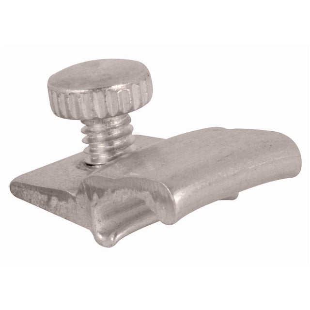 Clip para panel Storm Door Prime-Line Mill, aluminio, 1/2 pulgada, paquete de 8