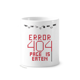 thumbnail image 1 of Programador pagina de error 404 es comido Taza de cepillo de dientes, 1 of 3