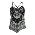 thumbnail image 2 of No Boundaries Juniors Hanky Hem Cami Top, Sizes XS-XXXL, 2 of 2