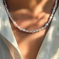 thumbnail image 3 of Osdhezcn Retro Style Imitation Pearls Necklace Bracelet For Unique Style Enthusiasts, 3 of 8