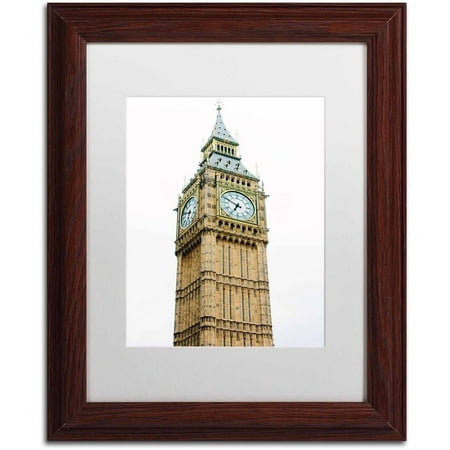 UPC 190836263547 product image for Trademark Fine Art 'Big Ben 2' Canvas Art by Ariane Moshayedi, White Matte, Wood | upcitemdb.com