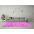thumbnail image 3 of Ahgly Company Indoor Rectangle Abstract Pink Modern Area Rugs, 8' x 12', 3 of 4