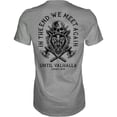 thumbnail image 3 of Combat Iron Unit Valhalla Men’s Graphic T-Shirt – “In The End, We Meet Again” – 3XL, Pink, 3 of 3