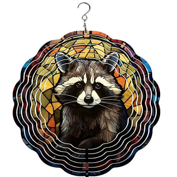 Raccoon Wind Spinner