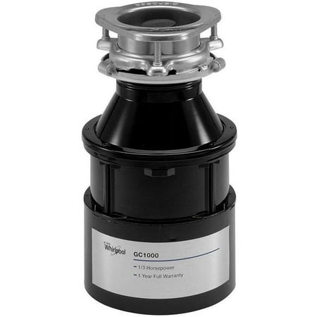 Whirlpool GC1000 1/3 HP Garbage Disposal