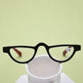 thumbnail image 4 of 3 Pairs of Womens Half Moon Spring Hinge Reading Glasses Men Fashion Red Classic Readers, 4 of 4