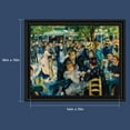 thumbnail image 2 of Dance at Le Moulin De La Galette by Auguste Renoir Framed Wall Art Print, Great for Living Room or Kitchen Wall Decor, 11x14, 2404B, 2 of 7