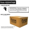thumbnail image 2 of Ram Advantage Trucker Hat - Adjustable Snapback for Men and Women - Black Camo, 2 of 5