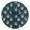 Black, variant on Owls Pattern Wall Clock 10in Round Artistic Oil Painting Home Decor Desk Table Clock