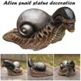 thumbnail image 1 of Alien Snail Statue Figure Statues Model Doll Collection Birthday Gifts Long Garden Home Decoration, 1 of 4