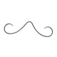 thumbnail image 2 of Anillo para la nariz, bigote y tabique, regalo único, creativo, portátil, joyería de moda para piercings. Negro, 2 of 9