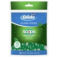 thumbnail image 1 of Floss Picks Oral-B Glide + Scope Outlast 75 púas, paquete de 4, 1 of 8